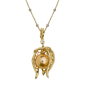 AGAN370/M Колье (Ag 925)